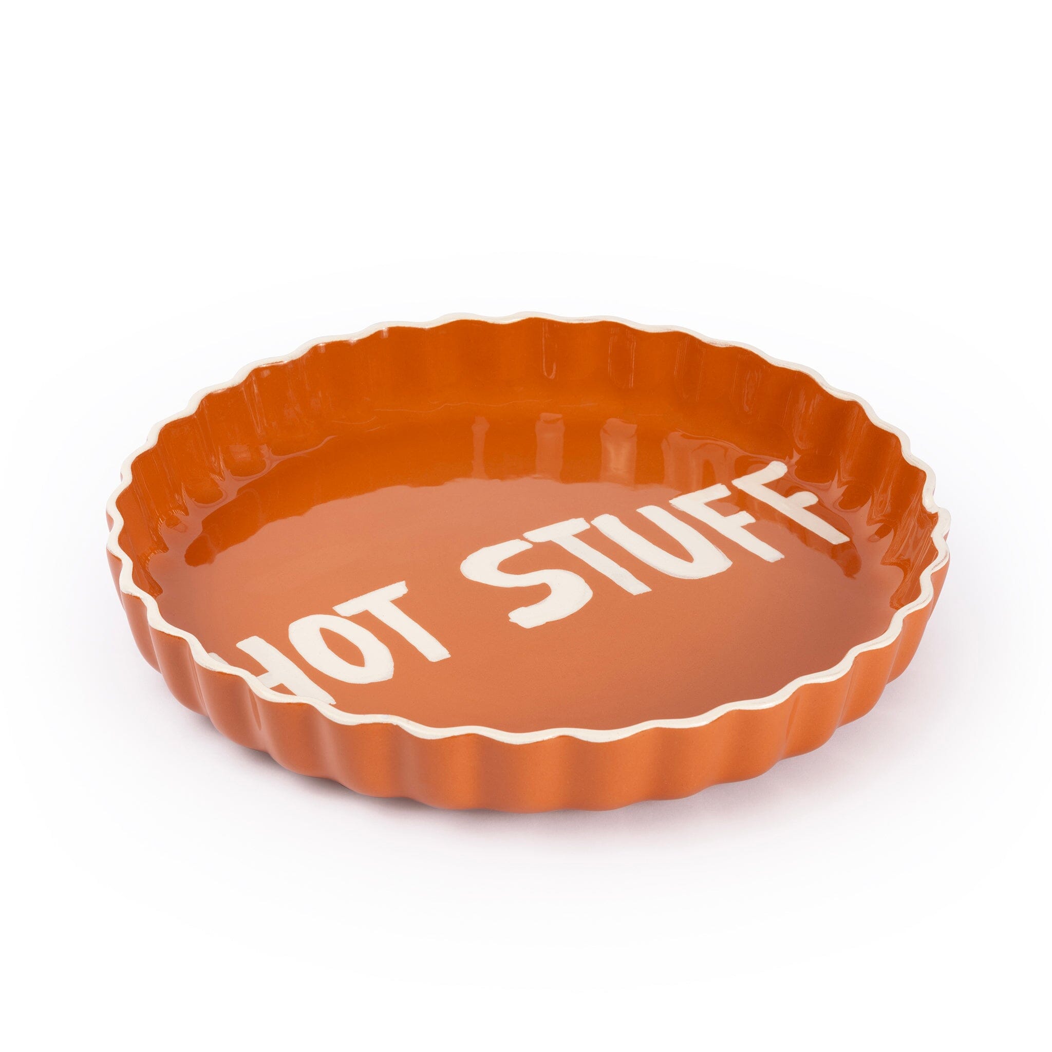Ellis Tart Plate 'Hot Stuff'