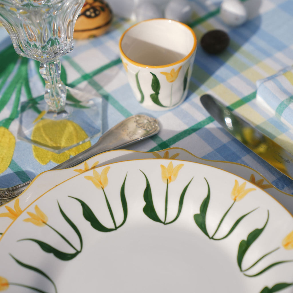 Fan Fan Dessert Plate