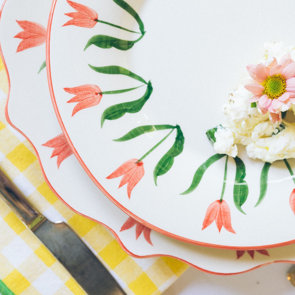 Fan Fan Dinner Plate