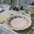 Fan Fan Dinner Plate