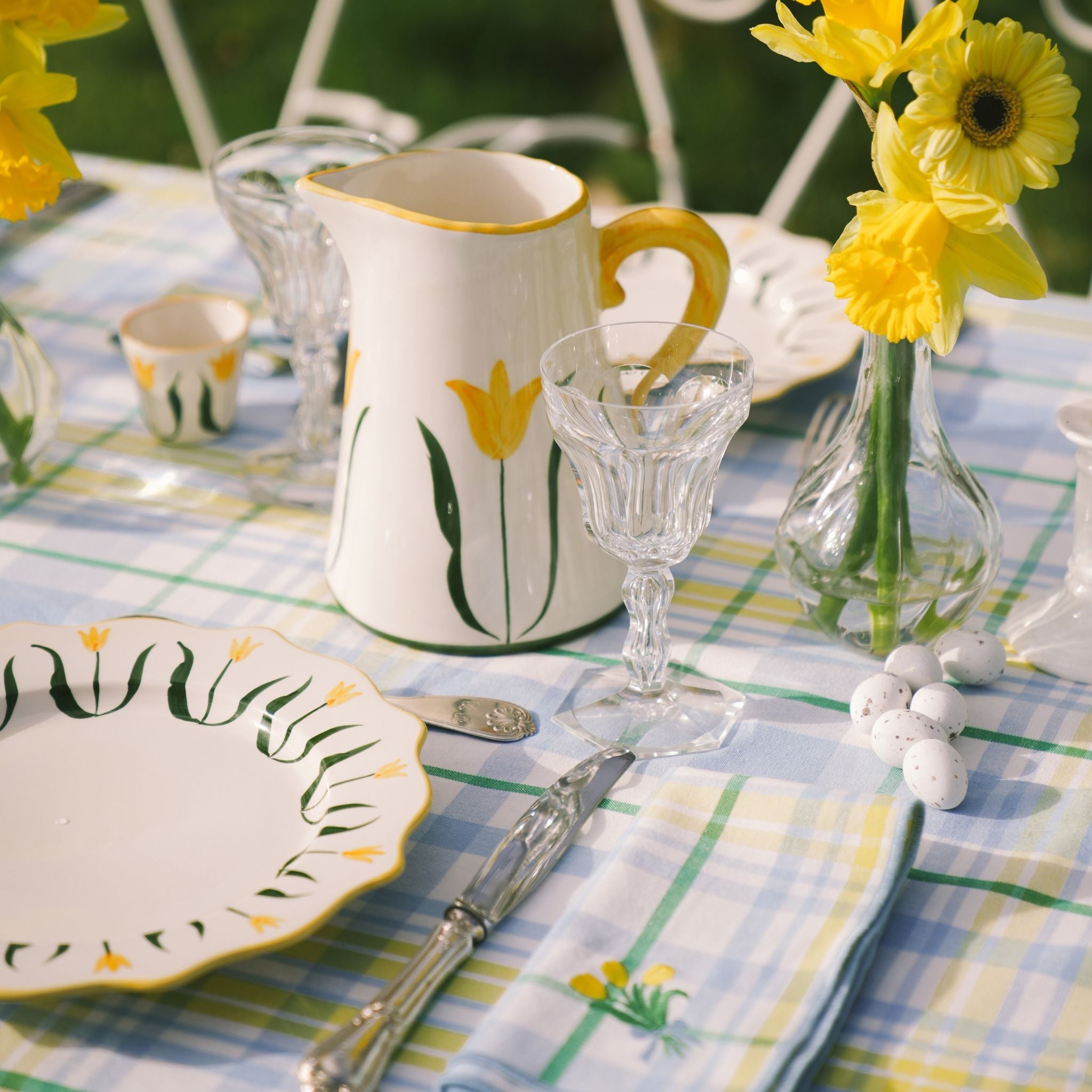 Fan Fan Flower Pitcher